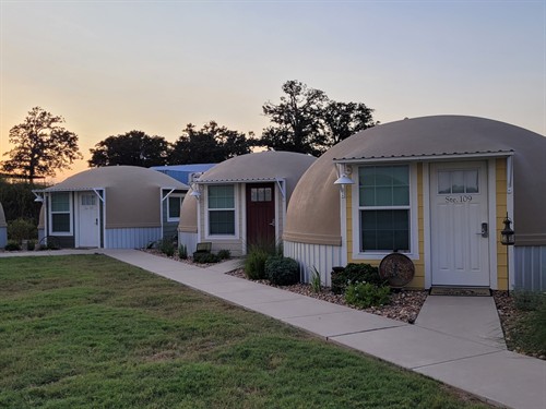 Country charm meets modern design, just outside Bellville, TX.