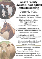 Austin County Livestock Association Annual Meeting