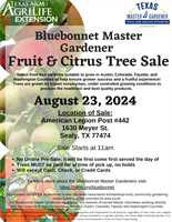 BMGA Fruit & Citrus Tree Sale