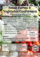 Small Farms & Vegetable Conference