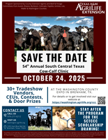 54th Annual South Central Texas Cow-Calf Clinic