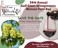 Gulf Coast Winegrowers Watson Field Day