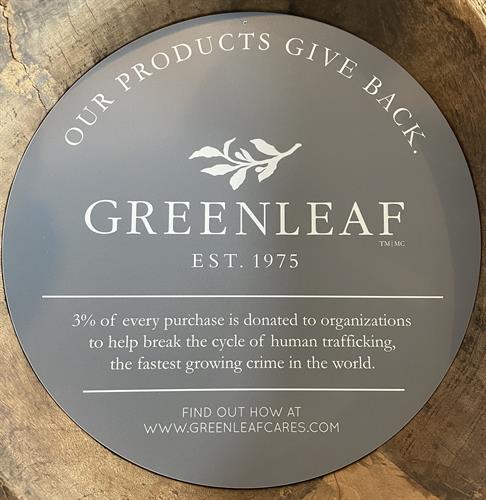 Greenleaf products - diffusers, candles, sachets, car vent fragrance, hand soap, room spray