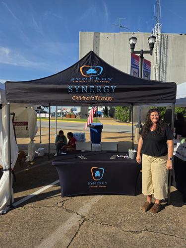 At Market Days talking with the community! 