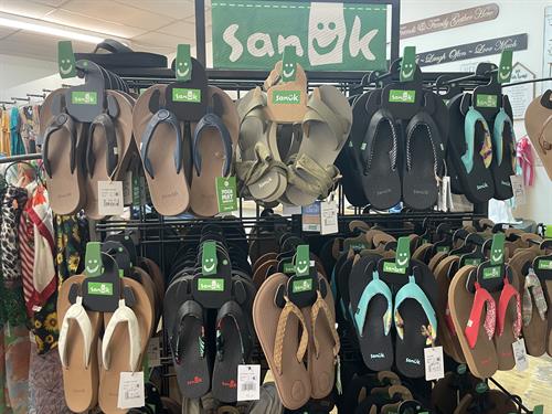 Sanuk men's and women's shoes 