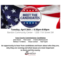Coos County Commissioner Candidate Forum