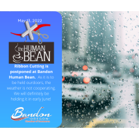 CANCELLED due to weather - Ribbon Cutting at the Human Bean