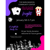 Game Night/ At the Barn-Community Center
