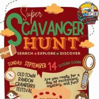 Cranberry Festival Scavenger Hunt