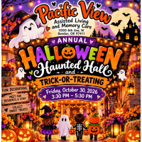 Pacific View Assisted Living and Memory Care Haunted Hall & Trick or treating