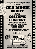 Old Movie Night and Costume Contest