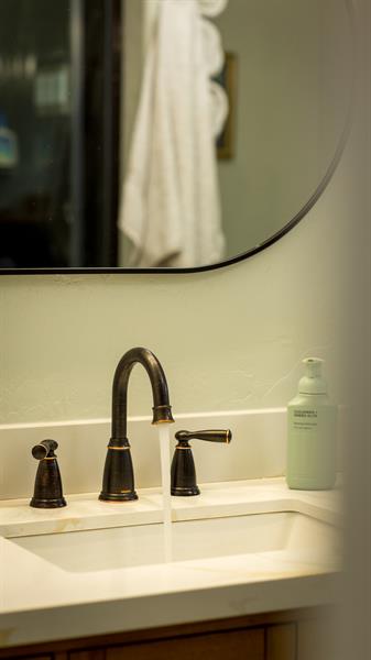 Sink in Back Bathroom Sink in Back Bathroom