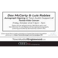 Tackle Kids Cancer - Autograph Signing with Dax McCarthy & Luis Robles 