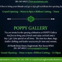 Ribbon Cutting - Poppy Gallery