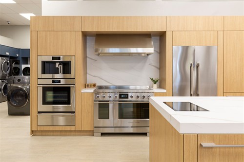 Fisher & Paykel display at Designer Appliances