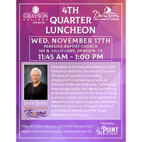 2021 Chamber 4th Quarter Luncheon Presented by Grayson College