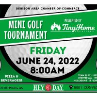 2022 Mini Golf Tournament presented by Tiny Home Vacations