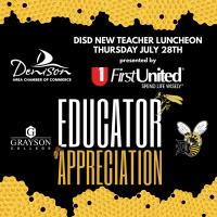 2022 Educator Appreciation DISD New Teacher Luncheon presented by First United Bank