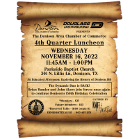 2022 Chamber 4th Quarter Luncheon presented by Douglass Distributing