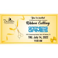 Ribbon Cutting - Garners Games