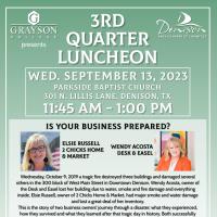 2023 Denison Chamber 3rd Quarter Luncheon presented by Grayson College
