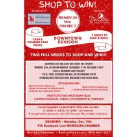 2023 SHOP TO WIN! SHOPPING SPREE presented by THE LAW OFFICE OF JOHN KERMIT HILL