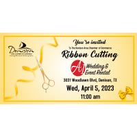 Ribbon Cutting - A1 Wedding & Event Rental