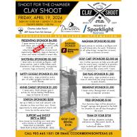 2024 Gold Coat Ambassador Clay Shoot Presented By Sparklight Business