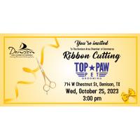 Ribbon Cutting - Top Paw Pet Grooming