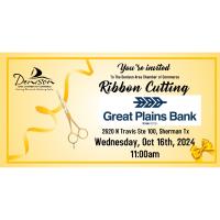 Ribbon Cutting - Great Plains Bank
