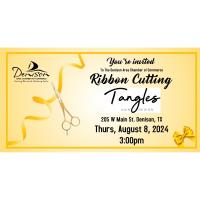 Ribbon Cutting - Tangles Hair Design
