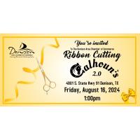 Ribbon Cutting - Calhoun's 2.0