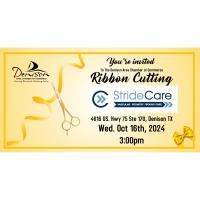 Ribbon Cutting -Stride Care