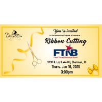 Ribbon Cutting - First Texas National Bank