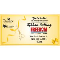 Joint Ribbon Cutting - Freedom Dealership