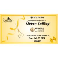 Ribbon Cutting - Grayson Court