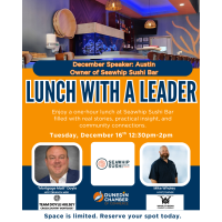 Lunch with a Leader - Seawhip Sushi Bar