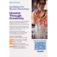 Scribbles For Stress Workshop: Unwind Through Creativity