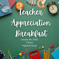 Teacher Appreciation Breakfast