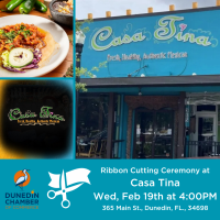 Anniversary Ribbon Cutting Ceremony @ Casa Tina