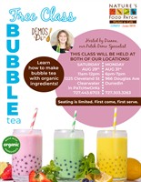 Free Class: Bubble Tea