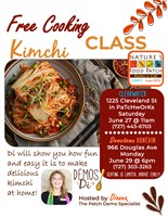 Free Cooking Class: Kimchi