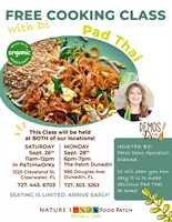 Free Cooking Class: Pad Thai