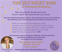 THE JOY RESET 2026 - A Half-Day Visioning Workshop to Reflect, Release & Realign for the New Year