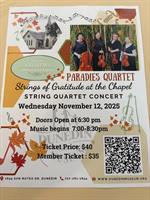 Strings of Gratitude at the Chapel