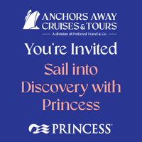 Anchors Away Cruises & Tours - 3:30 PM Travel Talk with Princess Cruises