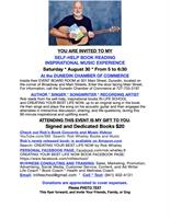 SELF-HELP BOOK READING * INSPIRATIONAL MUSIC EXPERIENCE * INTERACTIVE DISCUSSION