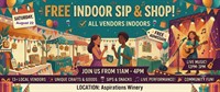 Free Indoor Sip & Shop: Local Artist & Craft Market at Aspirations Winery