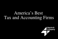 HAYNIE & COMPANY NAMED TO AMERICA’S BEST TAX AND ACCOUNTING FIRMS 2022 LIST