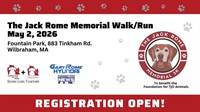 4th Annual Jack Rome Memorial 5K & Fun Walk